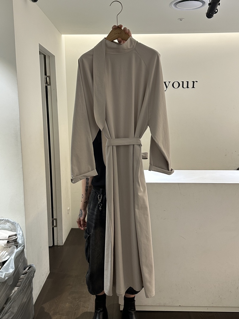 YOUR-P東大門㊣直郵女士新款休閑推薦職業25秋冬連衣裙含腰帶YOUR-P連衣裙圖色2