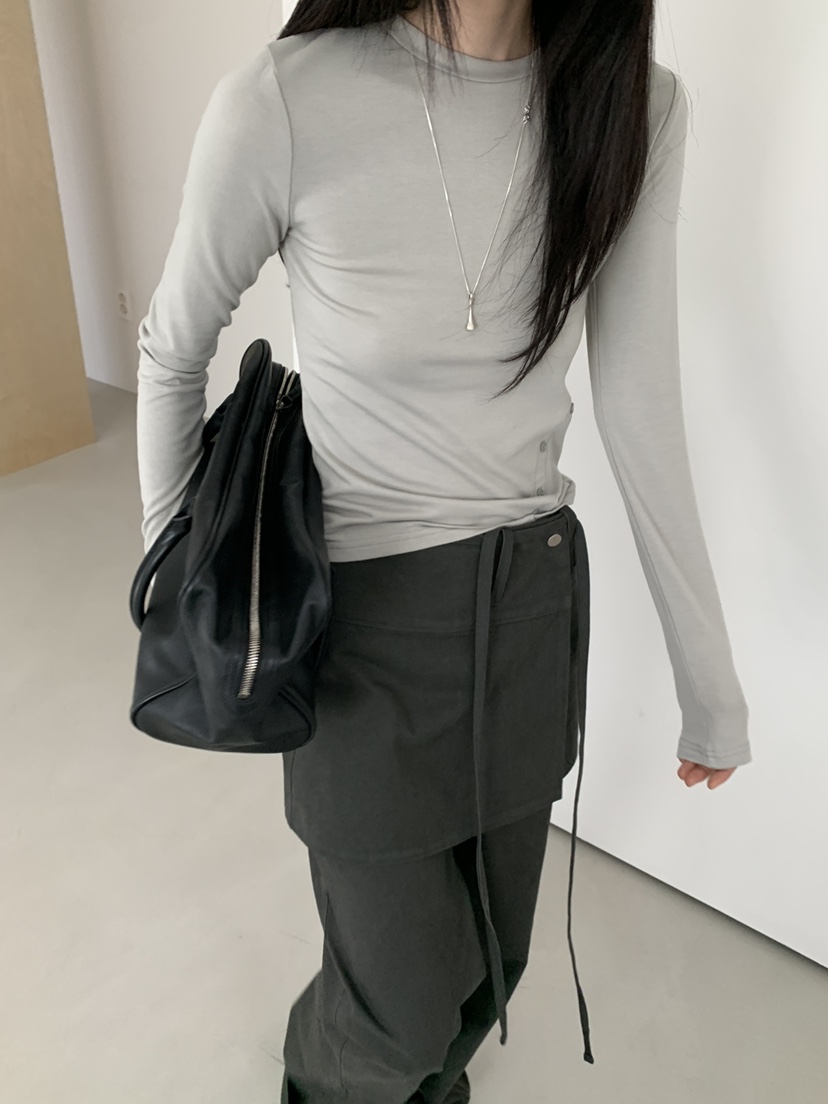 MONDAYMORING東大門㊣代購女士新品熱賣職業真品推薦長袖T恤MONDAYMORING長袖T恤
