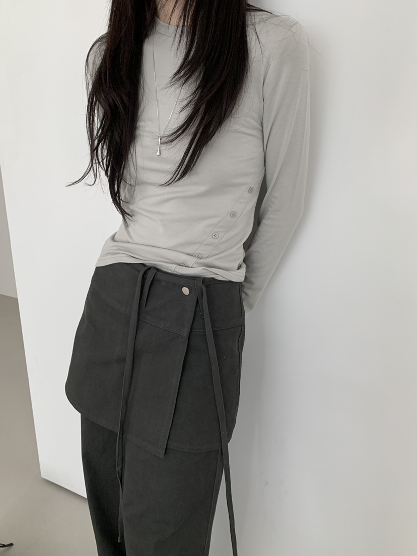 MONDAYMORING東大門㊣代購女士新品熱賣職業真品推薦長袖T恤MONDAYMORING長袖T恤