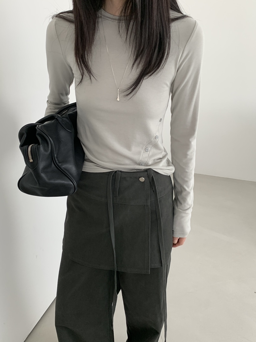 MONDAYMORING東大門㊣代購女士新品熱賣職業真品推薦長袖T恤MONDAYMORING長袖T恤