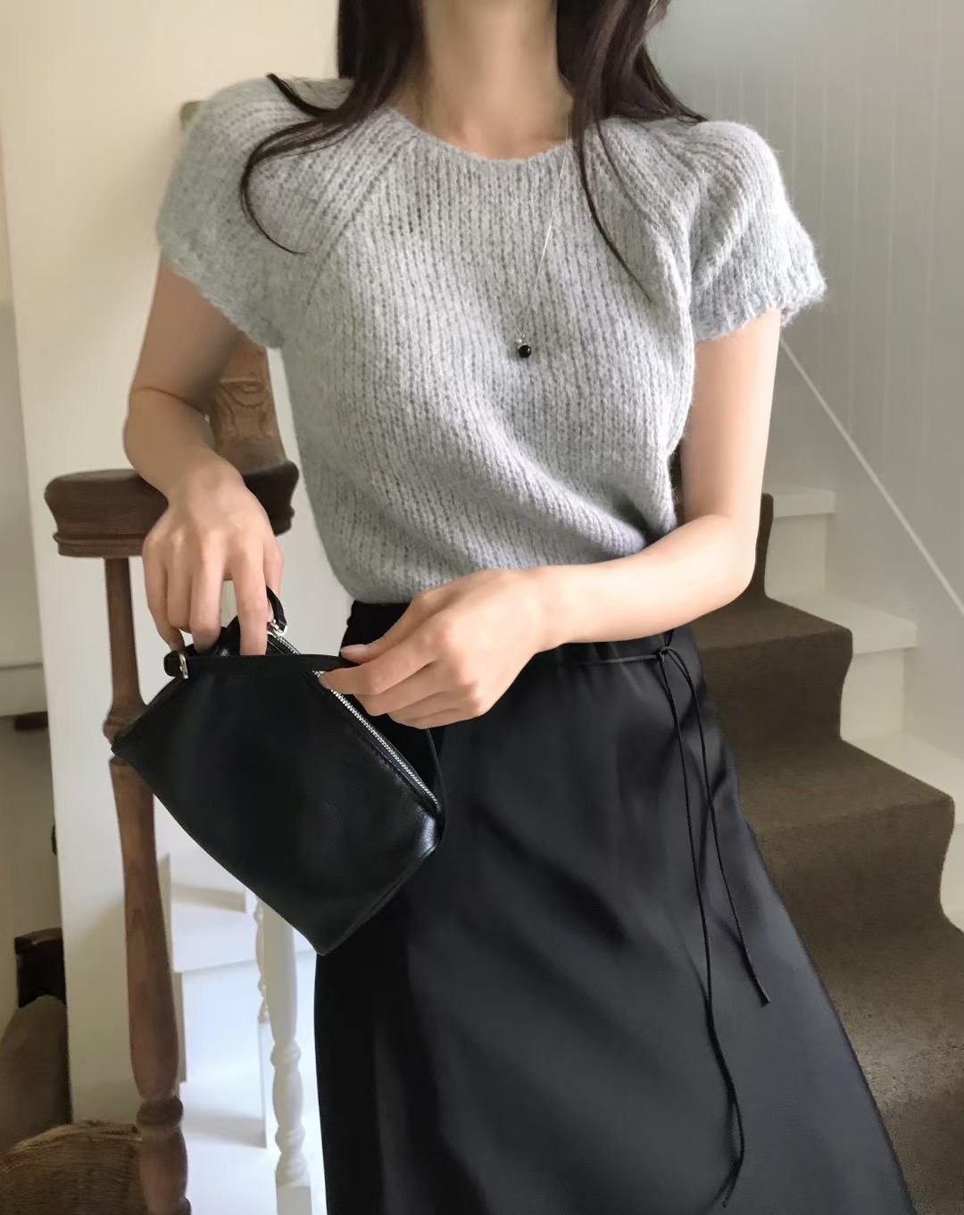 OUIR東大門㊣直郵女裝新款真品熱賣推薦時尚職業人氣針織衫OUIR針織衫