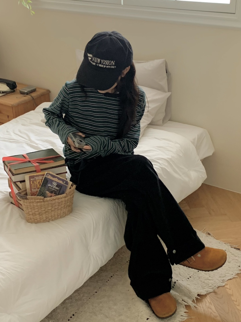 BEFORE SUNRISE東大門㊣實拍女裝新品推薦時尚職業長袖T恤BEFORE SUNRISE長袖T恤