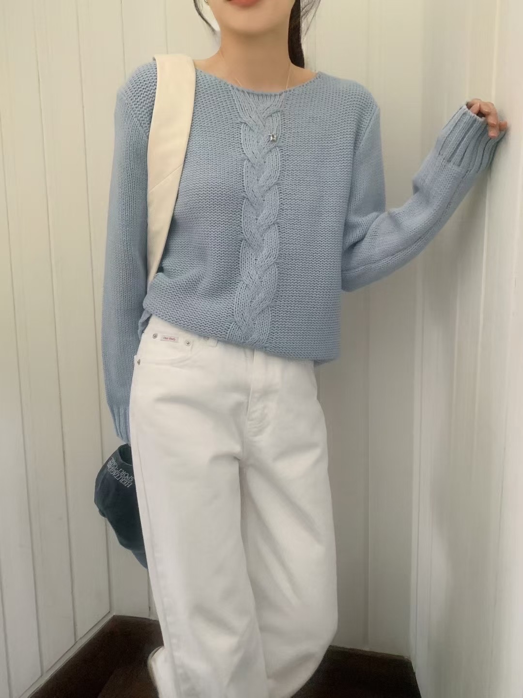 OUIR韓國直郵㊣女裝新款25秋冬休閑推薦時尚人氣職業針織衫OUIR針織衫圖色3