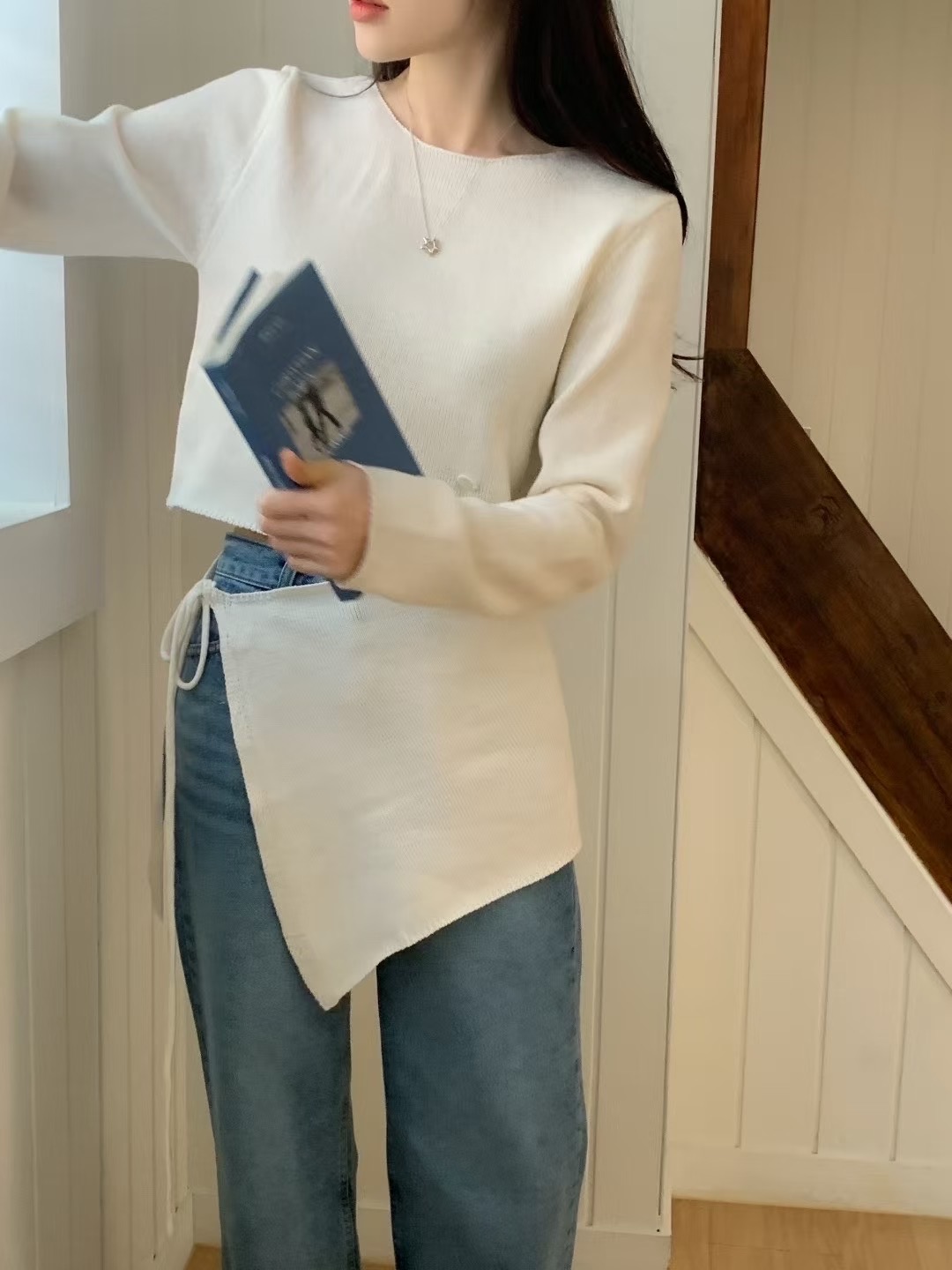 OUIR東大門㊣代購女裝新品時尚推薦25秋冬休閑熱賣真品套裝OUIR套裝圖色2