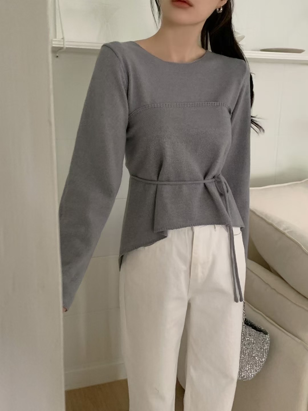 OUIR東大門㊣代購女裝新品時尚推薦25秋冬休閑熱賣真品套裝OUIR套裝圖色3