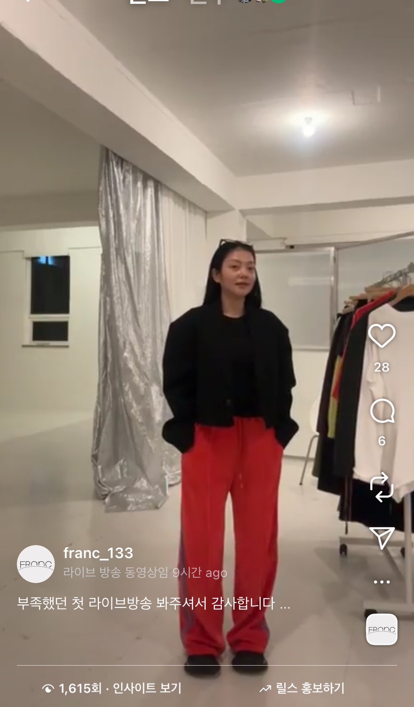 FRANC—L韓國代購㊣女士新款真品職業時尚25秋冬人氣休閑褲FRANC休閑褲