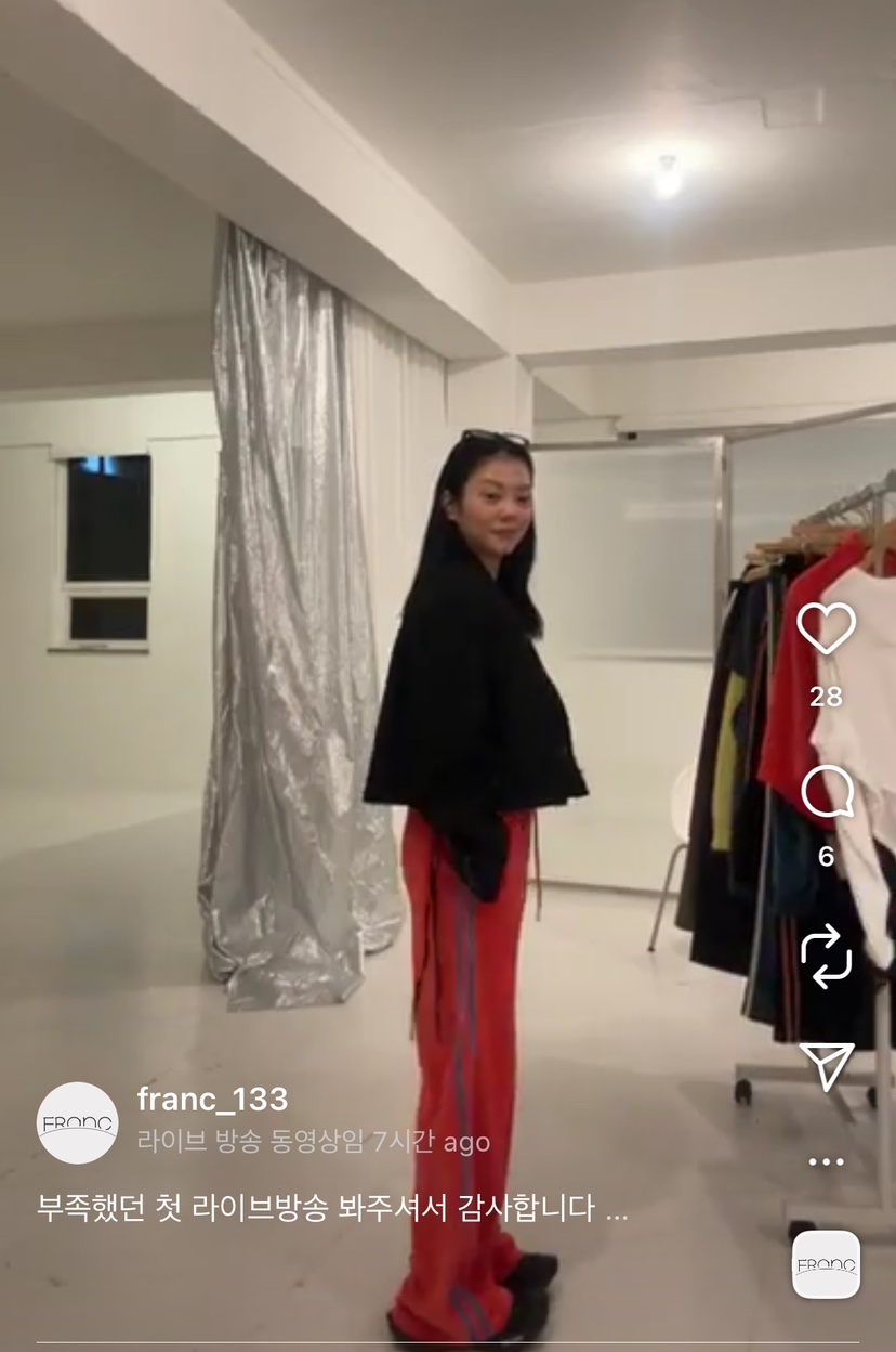 FRANC—L韓國代購㊣女士新款真品職業時尚25秋冬人氣休閑褲FRANC休閑褲