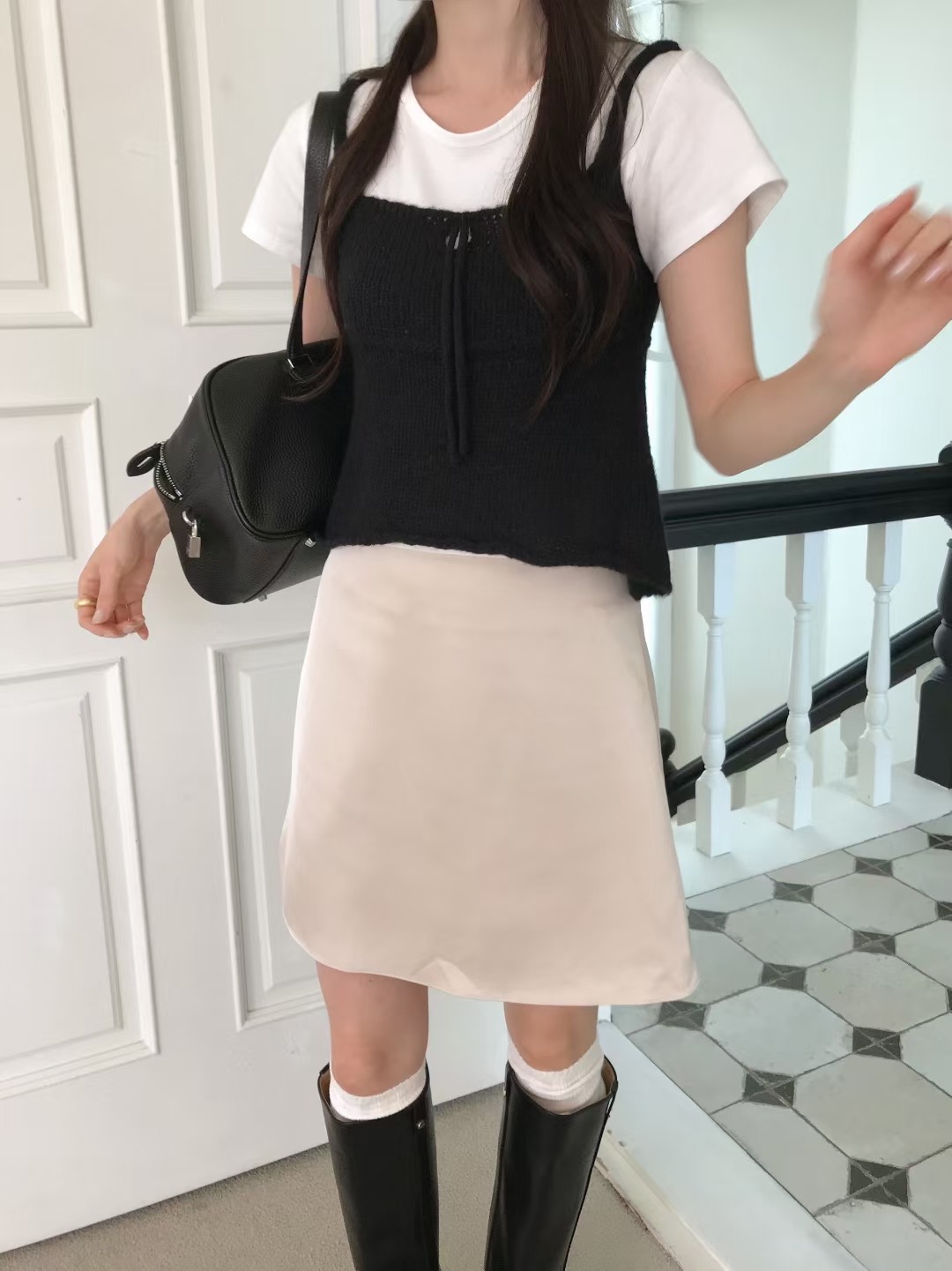 OUIR韓國代購㊣女裝新品真品推薦時尚人氣吊帶背心不含內搭OUIR吊帶/背心