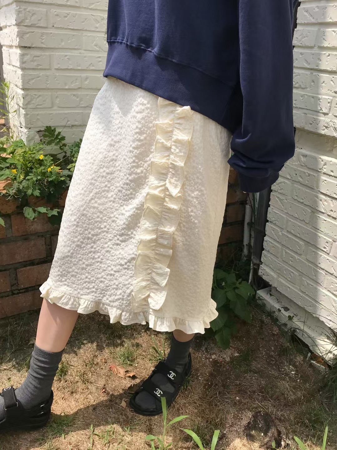 OUIR東大門㊣實拍女裝新款職業真品熱賣推薦時尚半身裙中短裙OUIR半身裙/中短裙圖色2