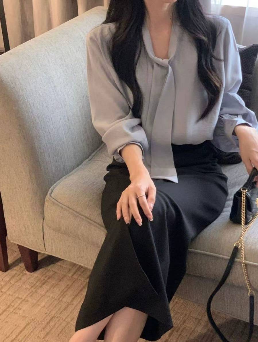 GLOWY東大門㊣代購女士新品推薦職業真品人氣25秋冬襯衫蕾絲衫GLOWY襯衫/蕾絲衫