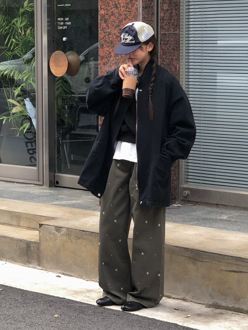 ONDO-P韓國代購㊣女士新品真品人氣熱賣25秋冬時尚職業休閑褲ONDO-P休閑褲