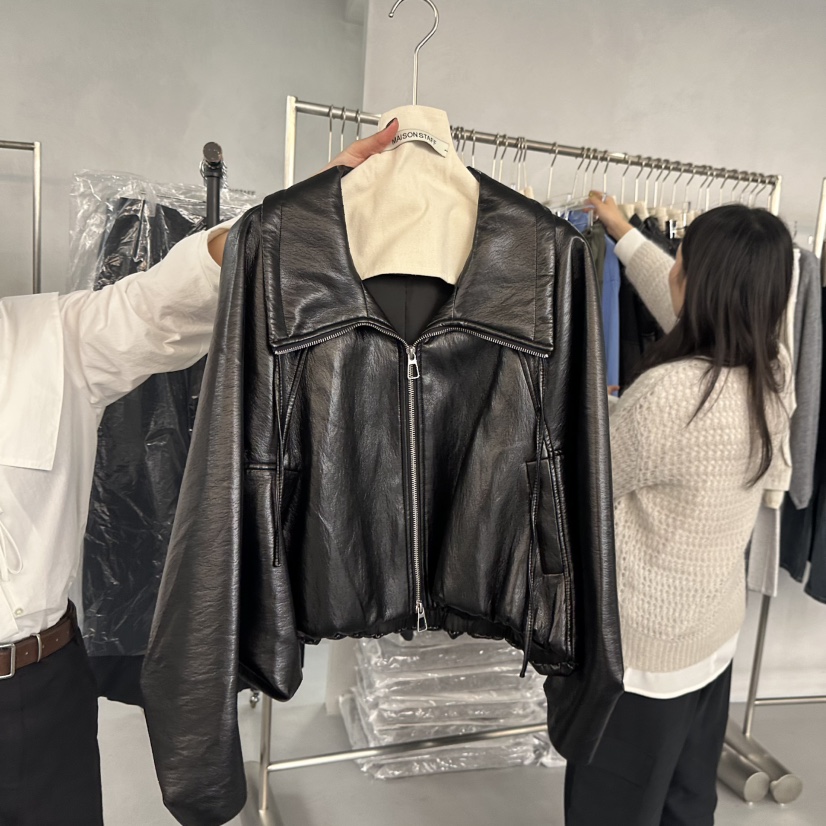 DOUBLE STANDARD/LE SMOKING/MAISONSTAFF東大門㊣實拍女裝新品熱賣夾克MAISONSTAFF夾克圖色1