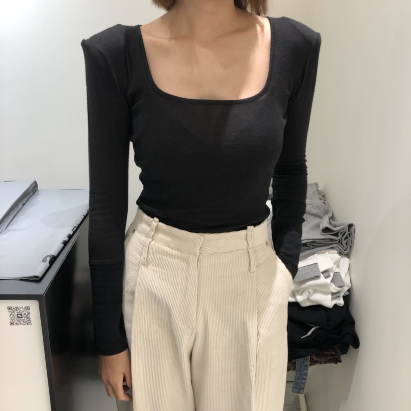 BEENS東大門㊣代購女裝新款時尚熱賣推薦職業人氣真品長袖T恤BEENS長袖T恤圖色2