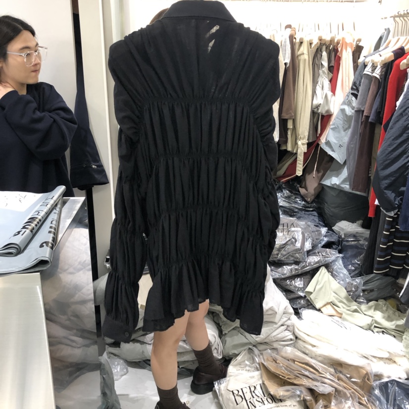 BERTHA東大門㊣代購女裝新品熱賣真品休閑職業25秋冬襯衫蕾絲衫BERTHA襯衫/蕾絲衫