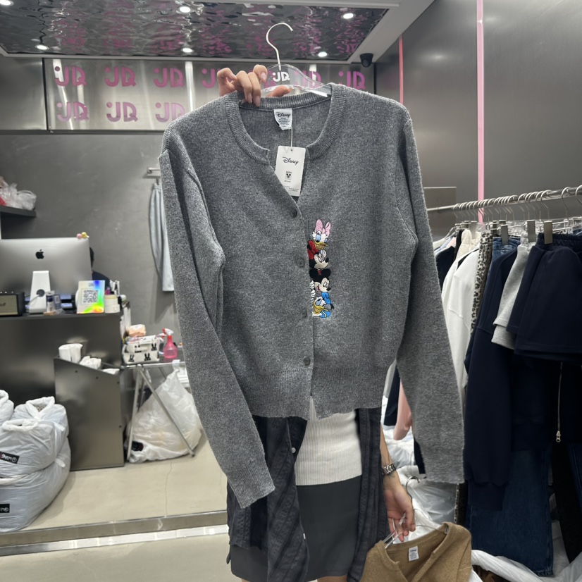 JUDYQUE東大門㊣直郵女裝新品25秋冬時尚休閑熱賣針織衫開衫JUDYQUE針織衫