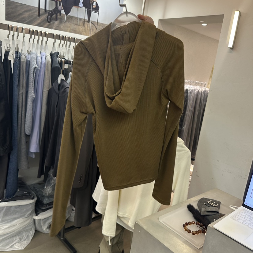 WEARABLE-L東大門㊣實拍女裝新款推薦真品人氣長袖T恤連帽衫WEARABLE長袖T恤