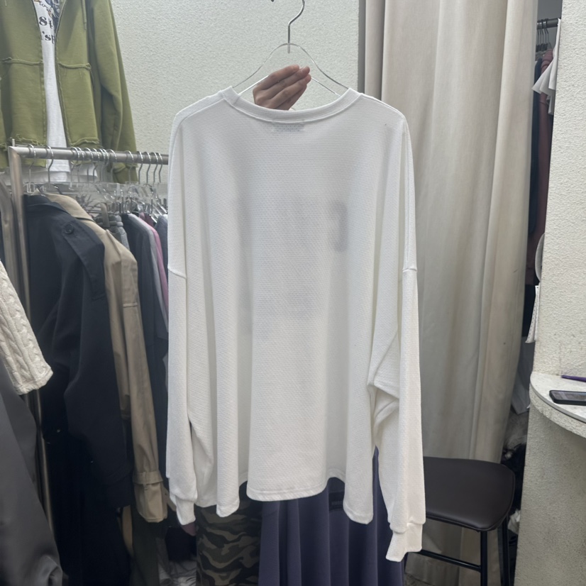 MAGOT韓國直郵㊣女裝新款25秋冬休閑時尚職業長袖T恤不含披肩IIIΛGOT/MAGOT長袖T恤