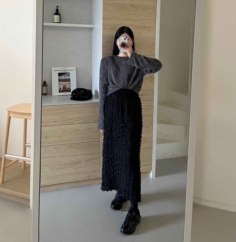AMUSE SEOUL東大門㊣實拍女士新品時尚真品推薦休閑針織衫AMUSE SEOUL針織衫