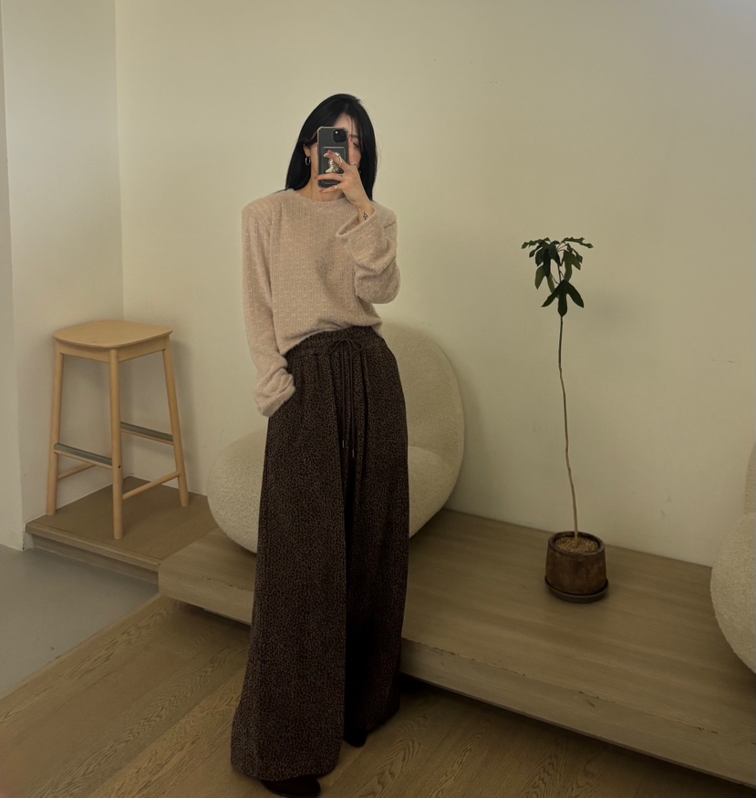 AMUSE SEOUL韓國代購㊣女裝新品人氣時尚熱賣職業推薦休閑褲AMUSE SEOUL休閑褲