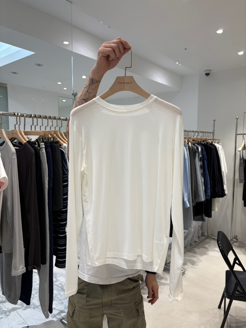 THE BRUNCH韓國直郵㊣女裝新品推薦人氣熱賣真品時尚長袖T恤THE BRUNCH長袖T恤