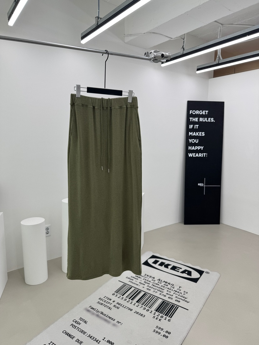 RED-A韓國直郵㊣女裝新款人氣真品25秋冬休閑時尚職業長裙RED-A長裙圖色2