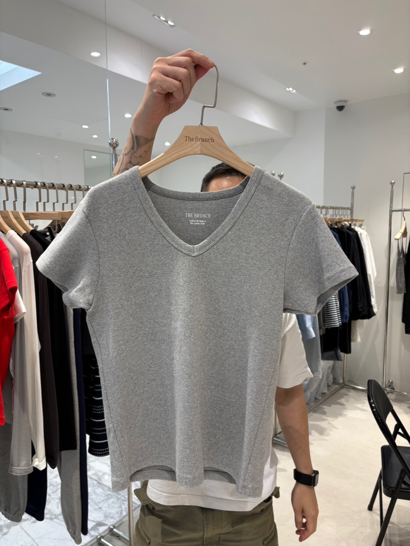 THE BRUNCH東大門㊣直郵女士新品職業休閑熱賣時尚人氣T恤THE BRUNCHT恤圖色2