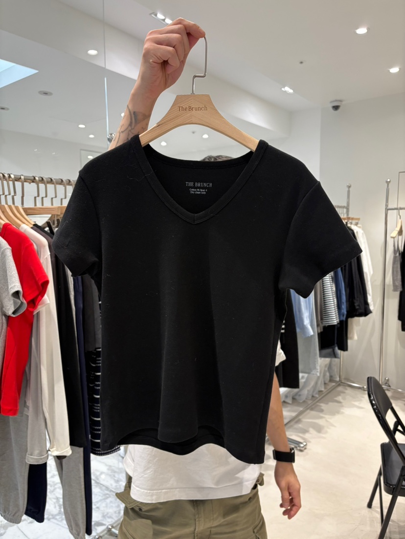 THE BRUNCH東大門㊣直郵女士新品職業休閑熱賣時尚人氣T恤THE BRUNCHT恤圖色4