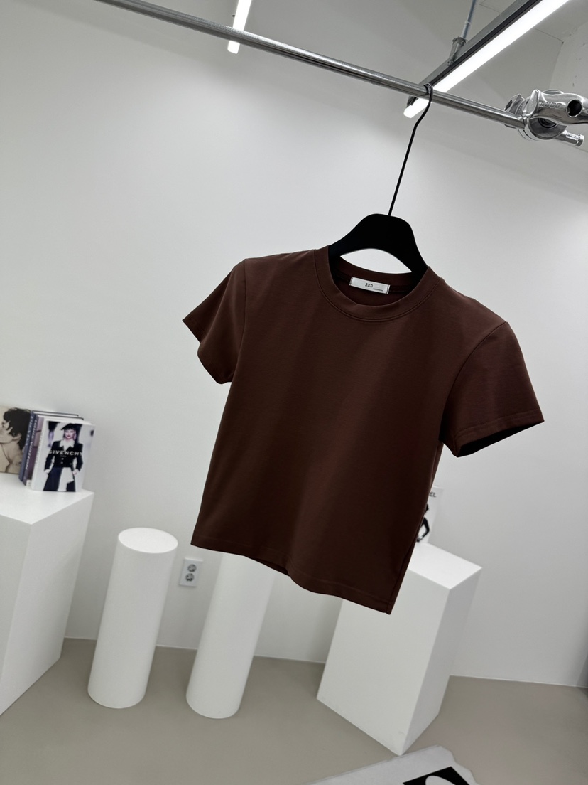 RED-A韓國代購㊣女士新品職業熱賣真品25秋冬人氣休閑時尚T恤RED-AT恤