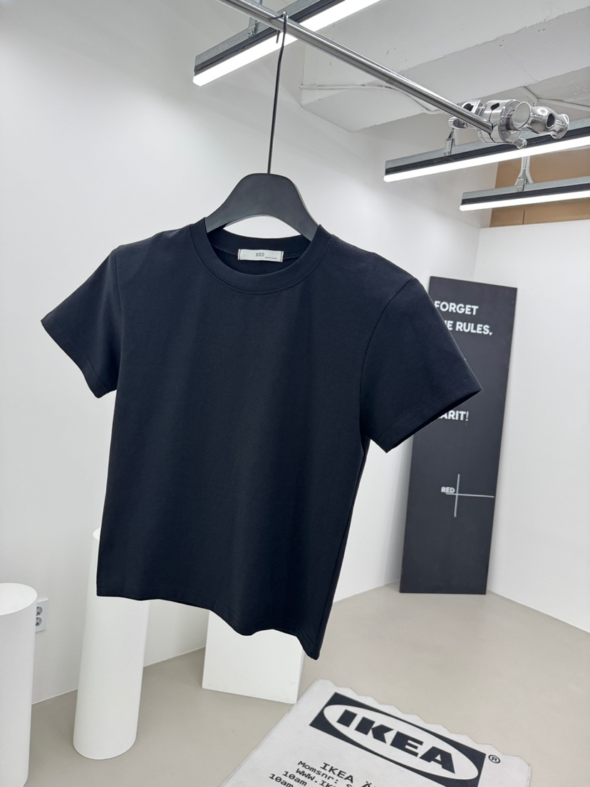 RED-A韓國代購㊣女士新品職業熱賣真品25秋冬人氣休閑時尚T恤RED-AT恤圖色5