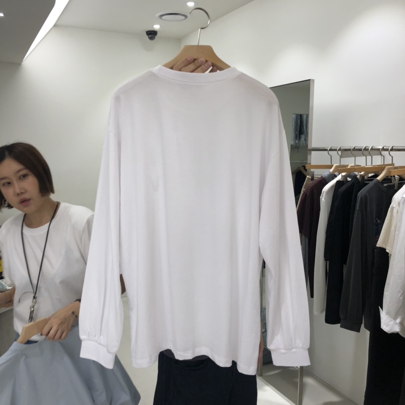 REPELLER東大門㊣直郵女裝新品人氣時尚職業推薦長袖T恤復古REPELLER長袖T恤