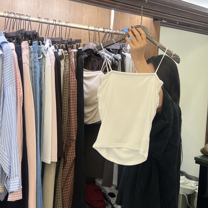 VIRKIN東大門㊣代購女士新款人氣推薦25秋冬熱賣真品吊帶背心VIRKIN吊帶/背心