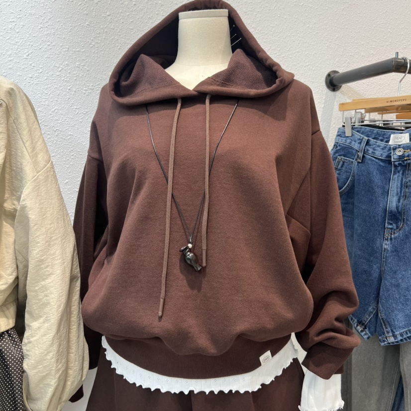 ALMOND PEPE東大門㊣代購女裝新款休閑時尚人氣熱賣推薦衛衣ALMOND PEPE衛衣