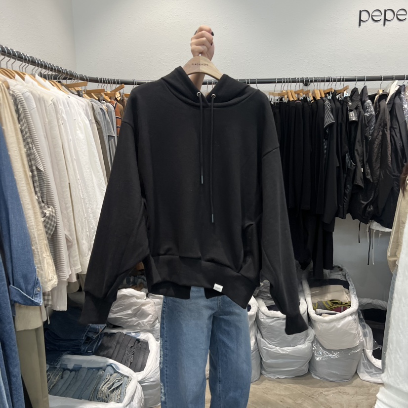 ALMOND PEPE東大門㊣代購女裝新款休閑時尚人氣熱賣推薦衛衣ALMOND PEPE衛衣圖色3
