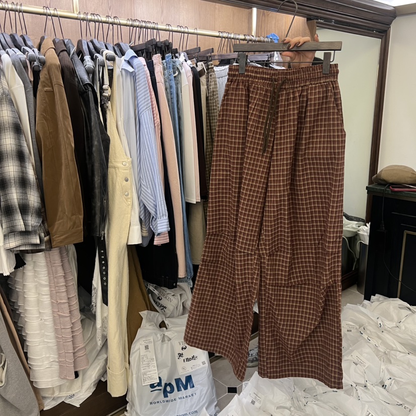 VIRKIN東大門㊣代購女裝新品推薦熱賣職業真品時尚25秋冬休閑褲VIRKIN休閑褲