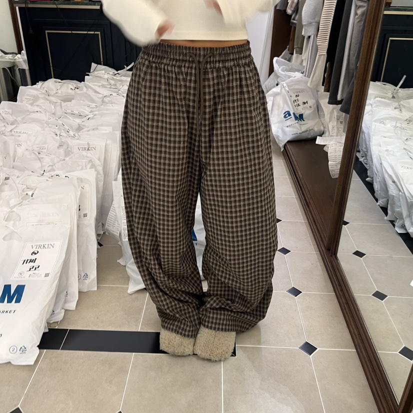 VIRKIN東大門㊣代購女裝新品推薦熱賣職業真品時尚25秋冬休閑褲VIRKIN休閑褲圖色2