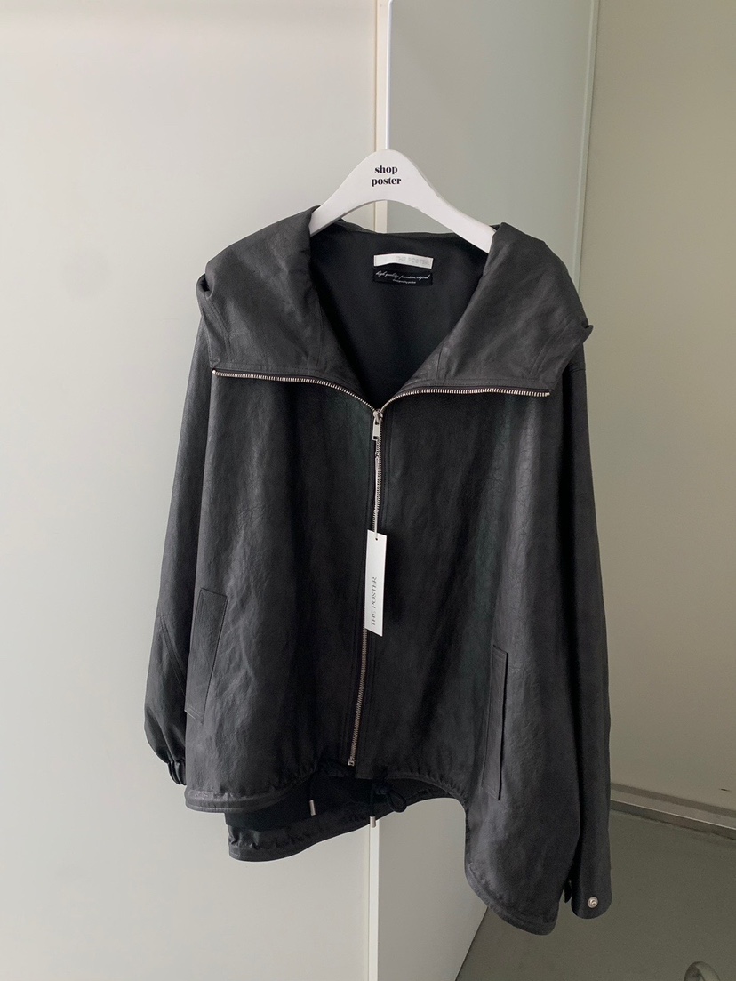 SHOP POSTER東大門㊣直郵女士新品25秋冬真品推薦夾克連帽SHOP_POSTER夾克