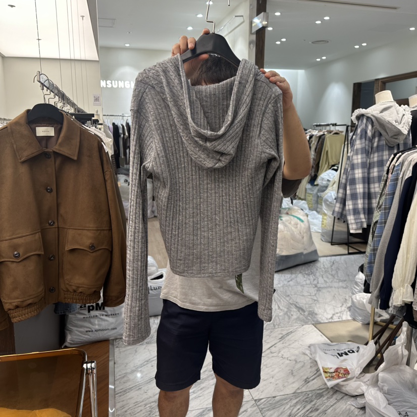 MOANA東大門㊣實拍女裝新品時尚真品熱賣25秋冬休閑職業針織衫MOANA針織衫