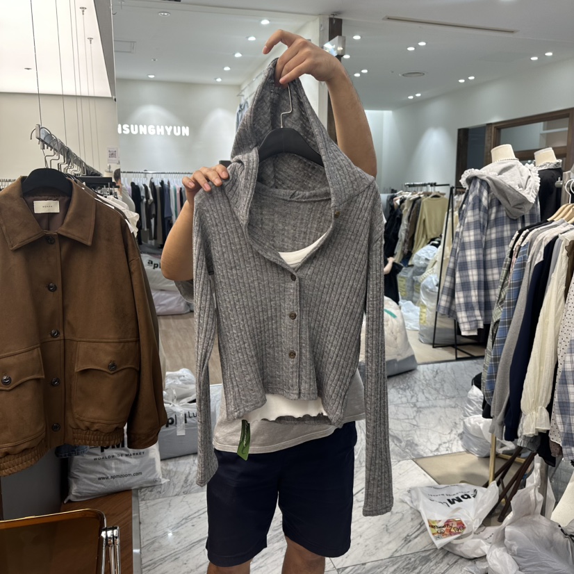 MOANA東大門㊣實拍女裝新品時尚真品熱賣25秋冬休閑職業針織衫MOANA針織衫圖色2