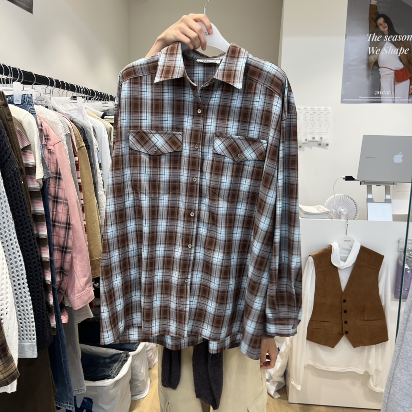 RUMIRU/AWEAR韓國代購㊣女裝新品真品熱賣時尚休閑襯衫蕾絲衫awear/RUMIRU襯衫/蕾絲衫