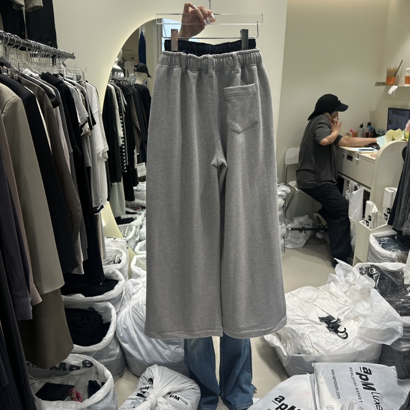 AT THE END東大門㊣實拍女裝新品職業休閑時尚25秋冬休閑褲AT THE END休閑褲