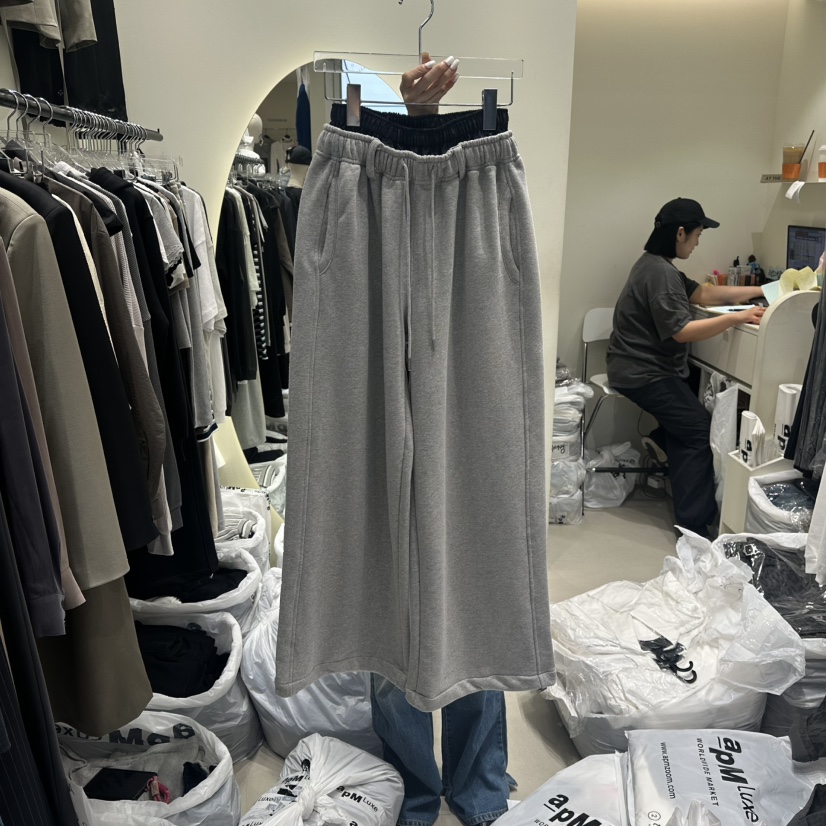 AT THE END東大門㊣實拍女裝新品職業休閑時尚25秋冬休閑褲AT THE END休閑褲