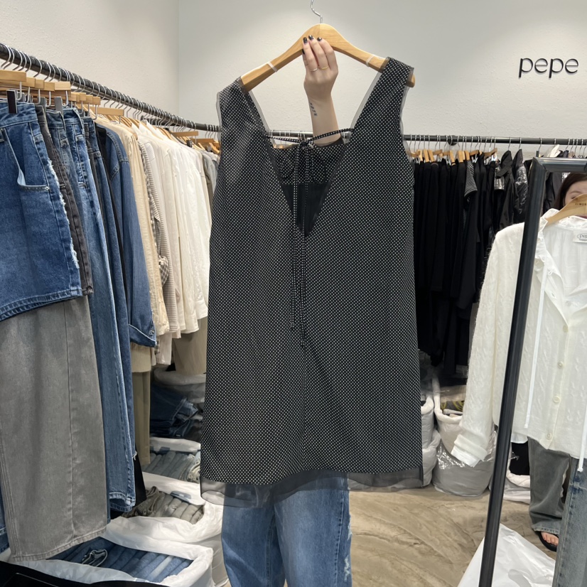 ALMOND PEPE東大門㊣代購女裝新款熱賣休閑連衣裙不含腰帶ALMOND PEPE連衣裙