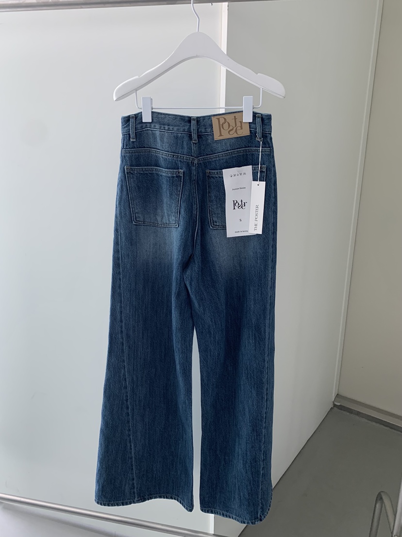 SHOP POSTER韓國代購㊣女裝新品時尚職業25秋冬推薦牛仔褲SHOP_POSTER牛仔褲