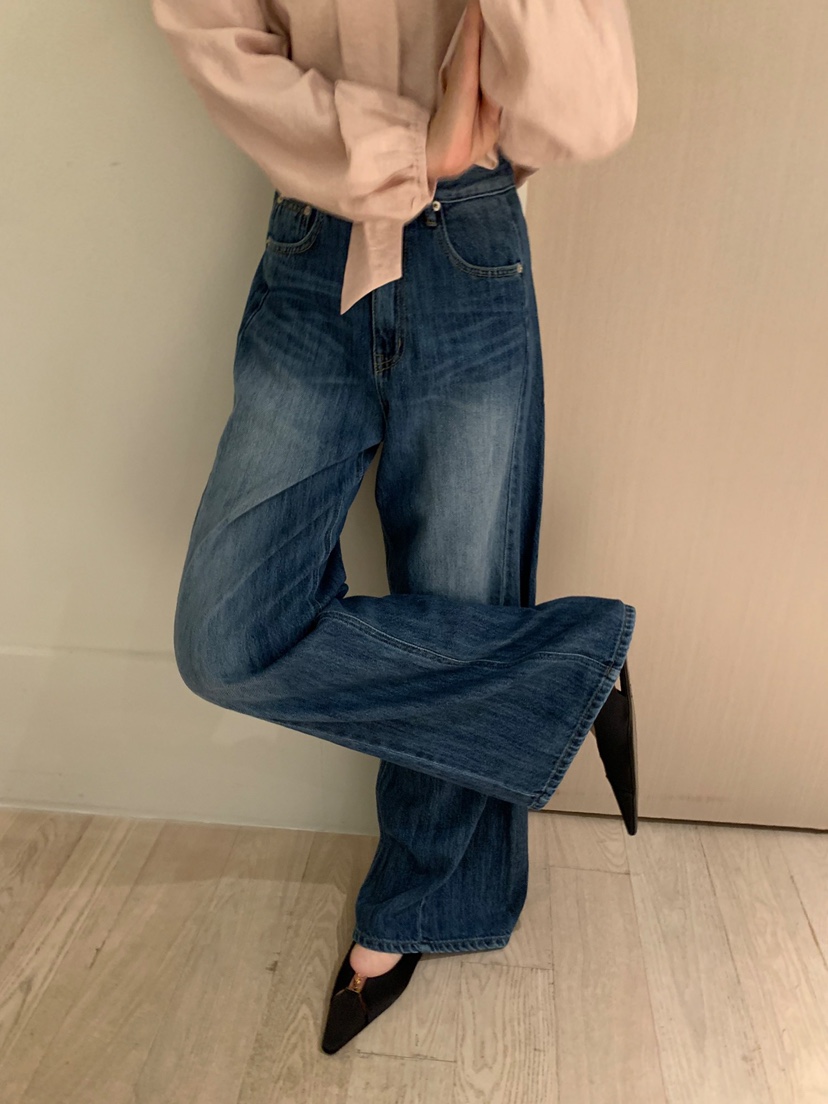 SHOP POSTER韓國代購㊣女裝新品時尚職業25秋冬推薦牛仔褲SHOP_POSTER牛仔褲