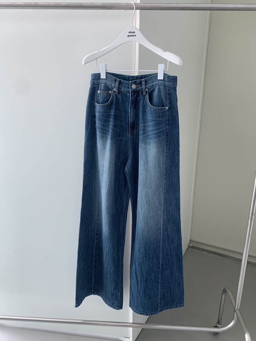 SHOP POSTER韓國代購㊣女裝新品時尚職業25秋冬推薦牛仔褲SHOP_POSTER牛仔褲圖色1