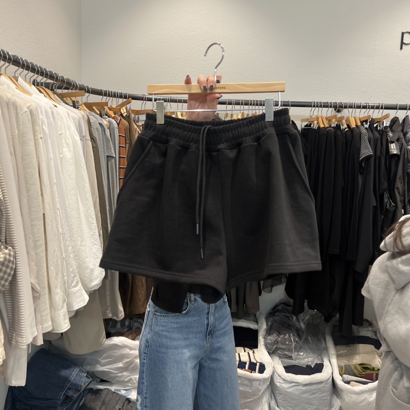 ALMOND PEPE東大門㊣實拍女裝新品熱賣真品職業人氣時尚短褲ALMOND PEPE短褲圖色3