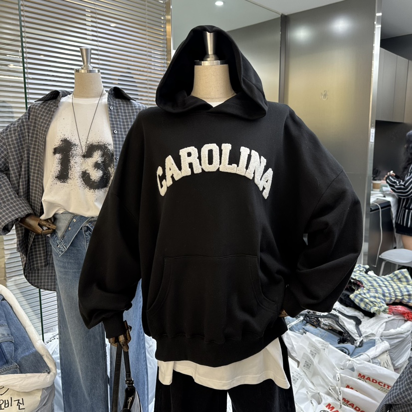 MADCITY韓國代購㊣女裝新品職業時尚人氣25秋冬休閑真品衛衣MADCITY衛衣圖色3