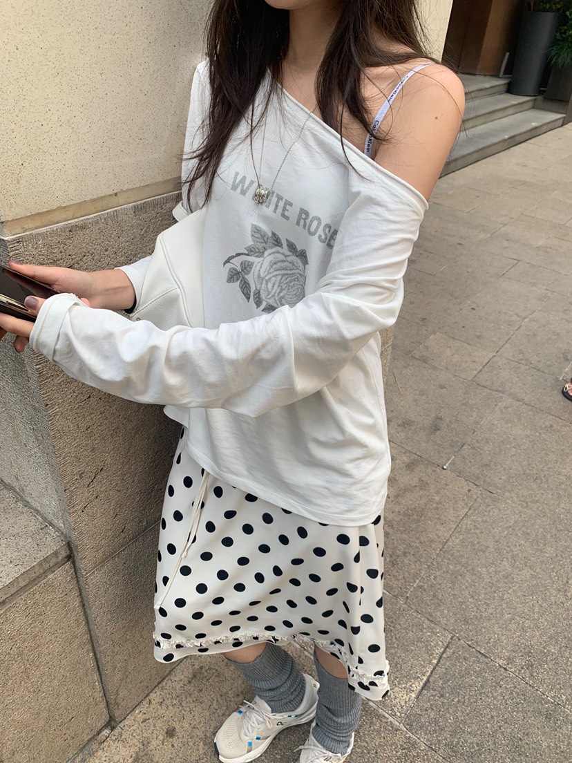 SHOP POSTER東大門㊣直郵女士新款真品熱賣職業推薦長袖T恤SHOP_POSTER長袖T恤