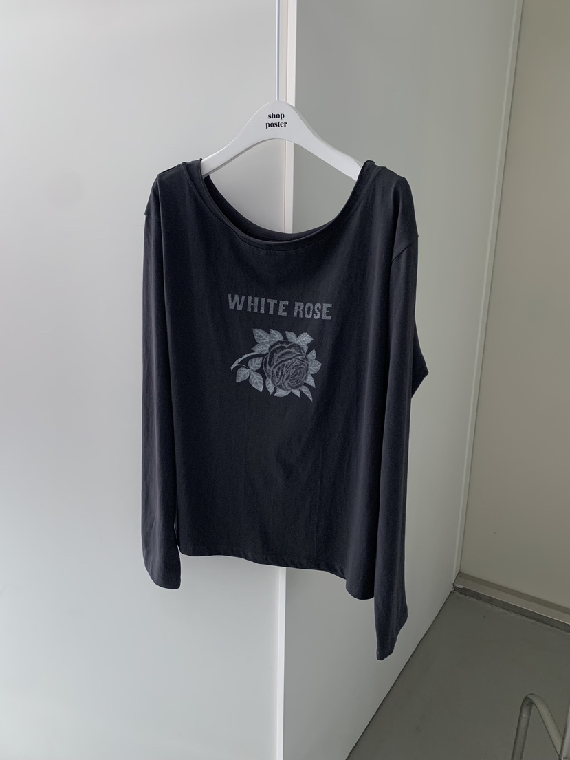 SHOP POSTER東大門㊣直郵女士新款真品熱賣職業推薦長袖T恤SHOP_POSTER長袖T恤圖色3