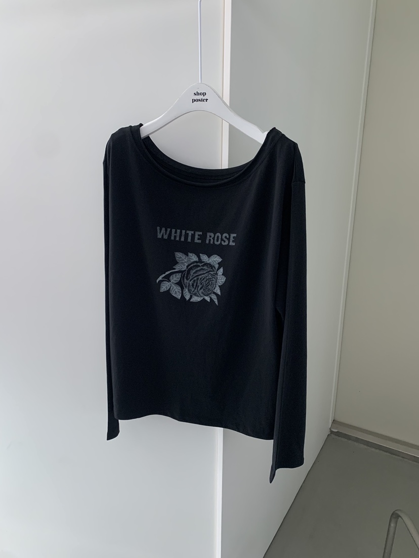 SHOP POSTER東大門㊣直郵女士新款真品熱賣職業推薦長袖T恤SHOP_POSTER長袖T恤圖色4